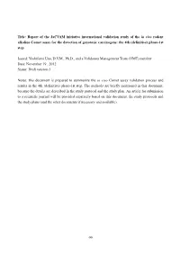 Comet Assay Revised Validation Report.Pdf