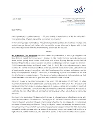 July 7, 2021 Dear Partner, SVN Capital Fund's Portfolio Returned 16.7% Gross and 15.3% Net of All Fees in the First Half of 20