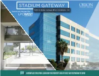 Stadium Gateway Brochure