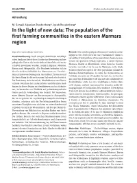 In the Light of New Data: the Population of the First Farming