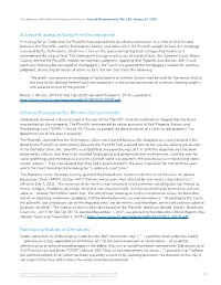 Adverse Possession/Bona Fide Encumbrancer Adverse Possession