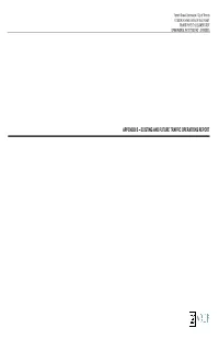 Appendix B – Existing and Future Traffic Operations Report
