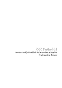 OGC Testbed-14: Semantically Enabled Aviation Data Models Engineering Report