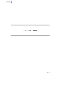 Table of Cases