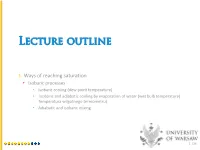 Lecture Outline