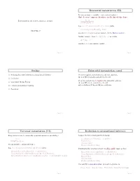 UI) Existential Instantiation (EI