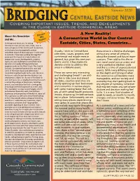 Bridging Newsletter, Summer 2020