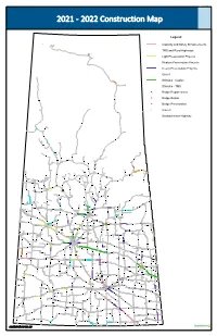2021 ‐ 2022 Construction Map