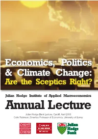 Annual Lecture