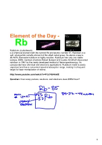 Element of the Dayана