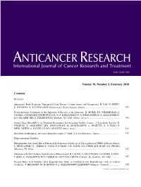Table of Contents