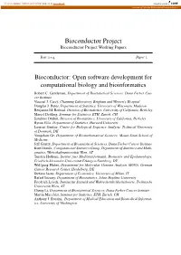 Bioconductor: Open Software Development for Computational Biology and Bioinformatics Robert C
