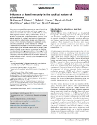 Influence of Herd Immunity in the Cyclical Nature of Arboviruses
