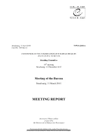 Meeting Report