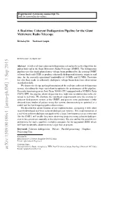 A Real-Time Coherent Dedispersion Pipeline for the Giant Metrewave Radio Telescope