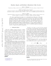 Arxiv:1801.03223V2 [Gr-Qc] 12 Apr 2018