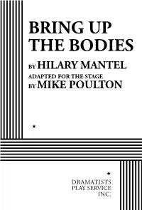 Bring up the Bodies