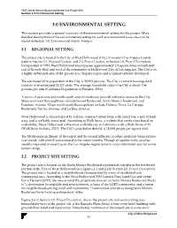 Target Department Store EIR Executive Summary