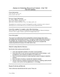 Course Syllabus Page 1