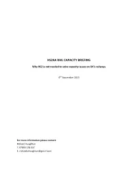 HS2AA Capacity Report