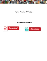 Kellen Winslow Jr Verdict