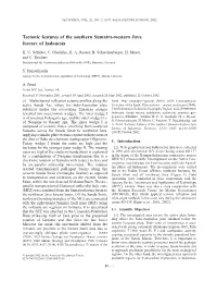 Tectonic Features of the Southern Sumatra-Western Java Forearc of Indonesia