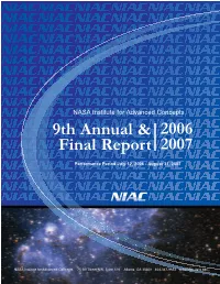 9Th Annual & Final Report 2006 2007