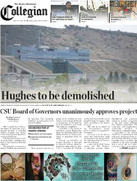 Hughes to Be Demolished Hughes Stadium Remains Unused After Its Last Game in 2016