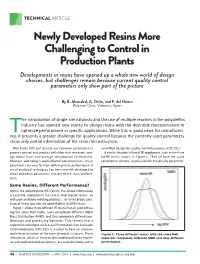 Newly Developed Resins More Challenging to Control In