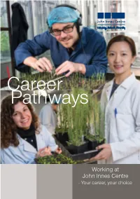Working at John Innes Centre - Your Career, Your Choice Introduction