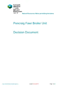 233 08 SD50 Environment Permitting Decision Document