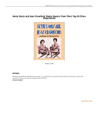 Description Bette-Davis-And-Joan-Crawford-Movie-Posters-From-9781545480816.Pdf