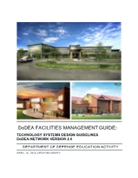 Dodea FACILITIES MANAGEMENT GUIDE
