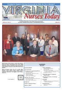 Provided to Virginia's Nursing Community by VNA. Are You A