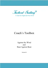 Coach's Toolbox" from March- Version 2016 (1.160.316 Or Higher)