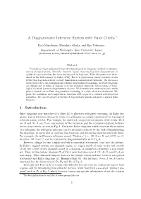 A Diagrammatic Inference System with Euler Circles ∗