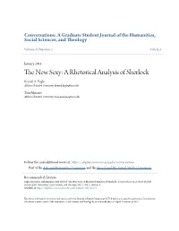 A Rhetorical Analysis of Sherlock Krystal A