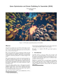 Game Optimization and Steam Publishing for Swarmlake (2018)