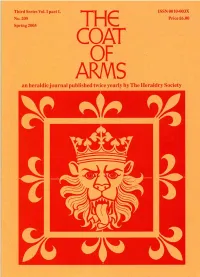 The Heraldic Legacy of Sir Isaac Heard. by Clive