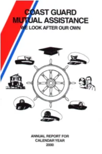 Annual Report for Calendar Year 2000