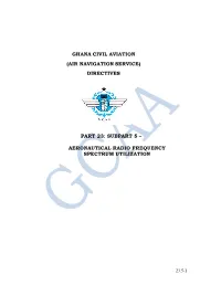 Part 23.5 Aeronautical Radio Frequency