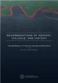 Reverberations of Memory, Violence, and History