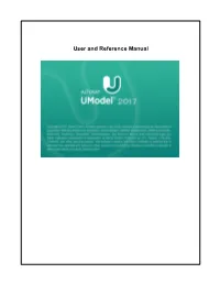Altova Umodel 2017 User & Reference Manual