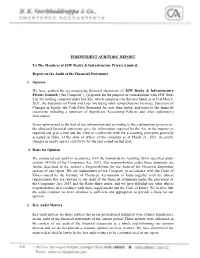 Independent Auditors' Report