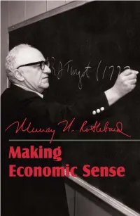 Making Economic Sense.Pdf