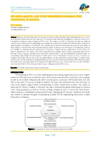 Esp Needs Analysis: Case Study Engineering Programs State Polytechnic of Madura