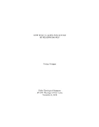 How Was Cs Lewis Influenced By