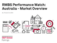 RMBS Performance Watch: Australia - Market Overview