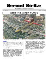 Second Strike V8 N2 Flight of an Ancient Warrior