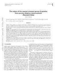 The Nature of the Nearest Compact Group of Galaxies from Precise